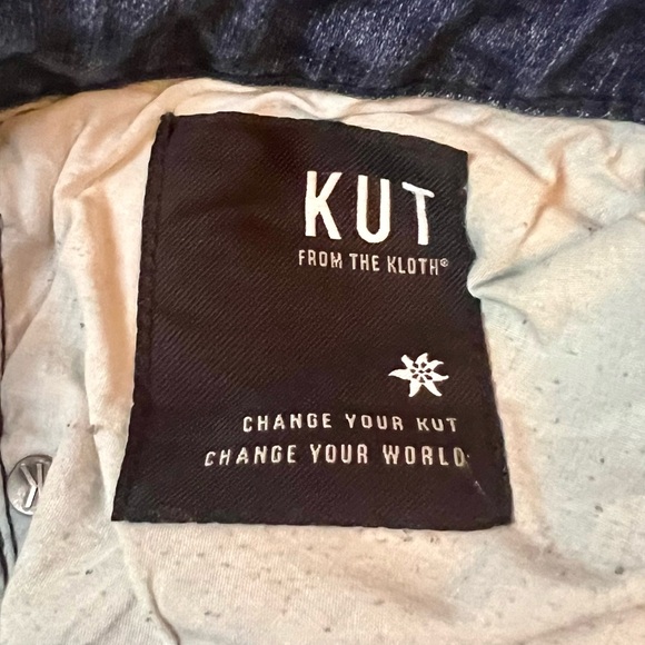 KUT FROM THE KLOTH Reese Ankle Straight Leg Distressed Jeans Women’s Size 18w - Picture 13 of 13